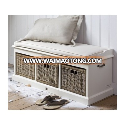 Wedding Bench Wicker Design Large Modern Wooden Shoe Cabinet